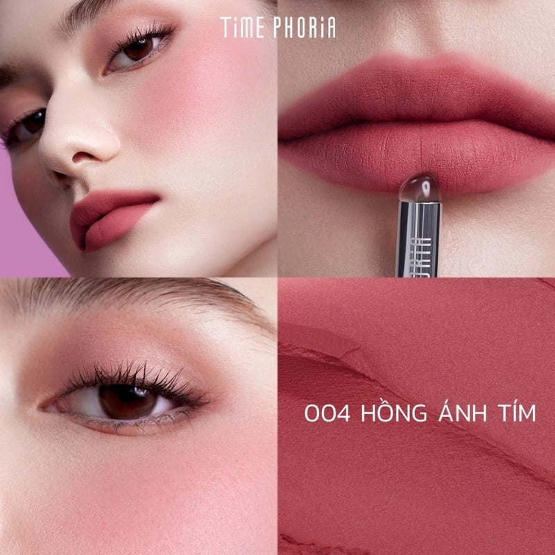 thegioiskinfood.com - Son & Má Hồng Kem Đa Năng Time Phoria Orbita Lip And Cheek Blurring Pot 4g