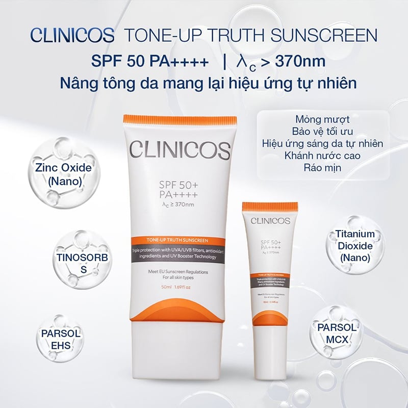 thegioiskinfood.com-Kem Chống Nắng CLINICOS Truth Sunscreen