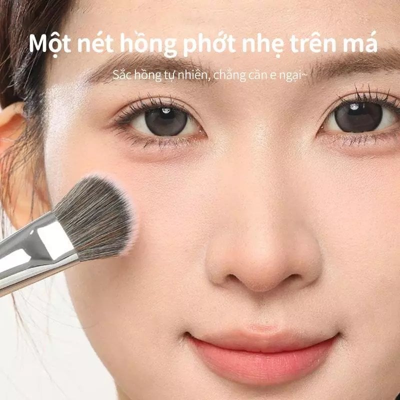 Cọ Má Hồng Vát Guoxiaoniu Rose Gold #402 Slope Blush Brush