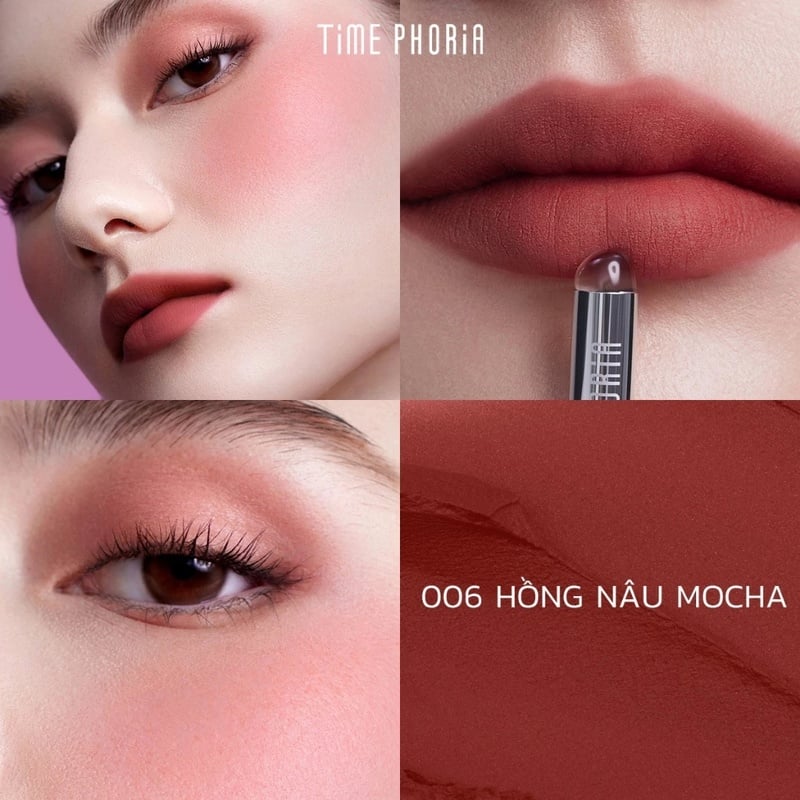 thegioiskinfood.com - Son & Má Hồng Kem Đa Năng Time Phoria Orbita Lip And Cheek Blurring Pot 4g