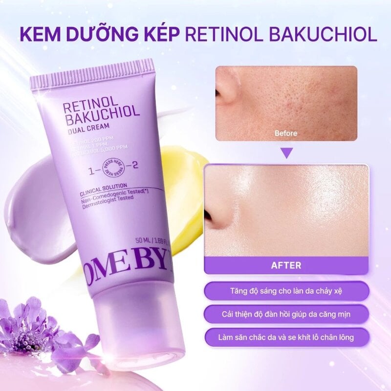 Kem Dưỡng Some By Mi Retinol Bakuchiol Dual Cream 50ml