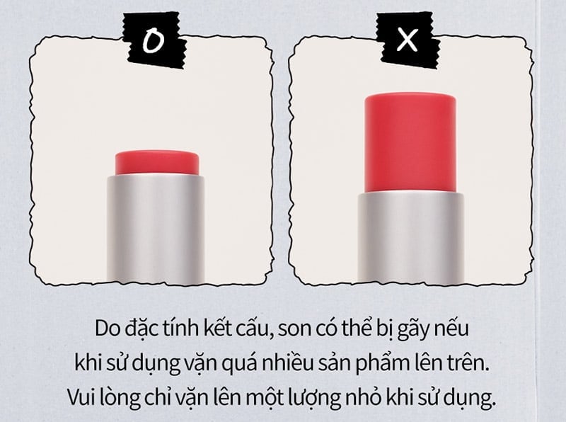 thegioiskinfood.com -  Son Dưỡng Romand Dạng Thỏi Có Màu Thuần Chay Dưỡng Ẩm Mềm Môi Glasting Melting Balm