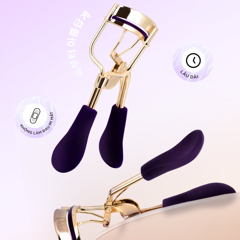 Bấm Mi Vàng Tím Vacosi Pro Classic Curler Violet Gold - BM08