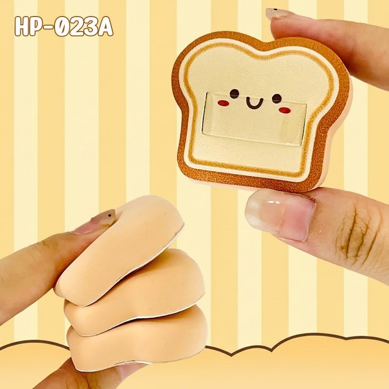 thegioiskinfood.com - Bông Mút Trang Điểm Mini Xỏ Ngón Tán Nền, Tán Má Hồng, Che Khuyết Điểm Idealful Makeup Foundation Puff