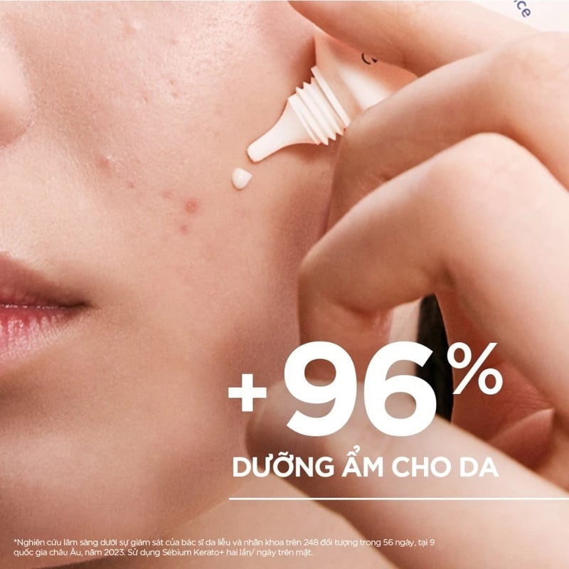 Kem Dưỡng Hỗ Trợ Cải Thiện Mụn & Mờ Thâm Bioderma Sebium Kerato+ 30ml