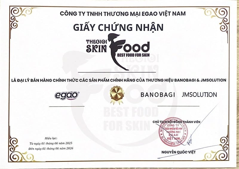 Thế Giới Skinfood - Đại lý phân phối chính hãng các sản phẩm BANOBAGI tại Việt Nam
