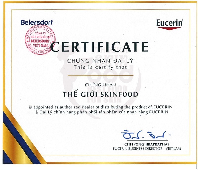 thegioiskinfood.com - Đại lý phân phối chính hãng các sản phẩm EUCERIN tại Việt Nam