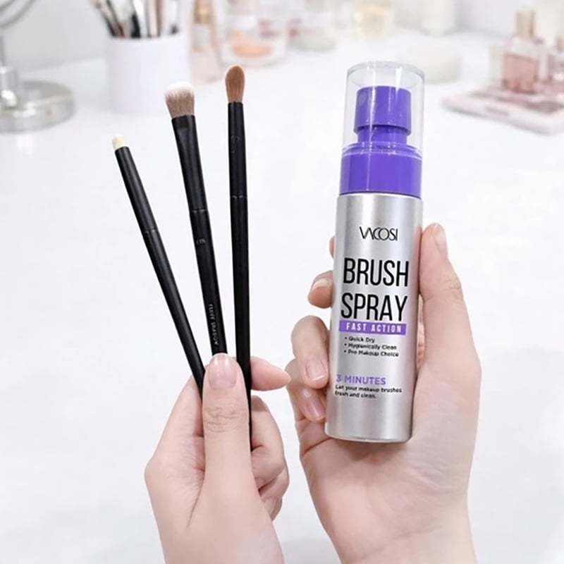 thegioiskinfood.com - Xịt Rửa Cọ Khô Vacosi Brush Spray Fast Action 60ml