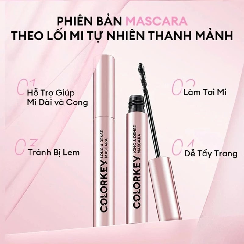 thegioiskinfood.com - Mascara Giúp Mi Dài & Cong Tự Nhiên Colorkey Mascara