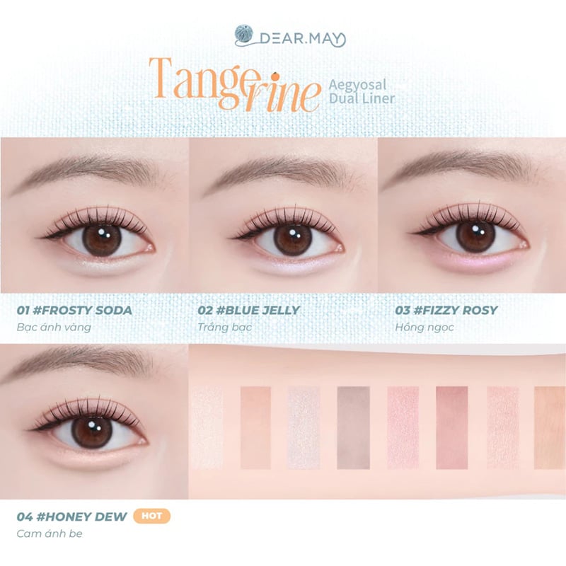 thegioiskinfood.com - Bút Kẻ Bọng Mắt Hai Đầu Dearmay Tangerine Aegyosal Dual Liner 0.5gx2