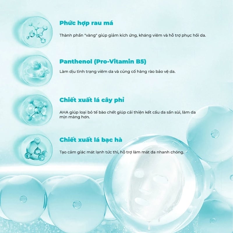 Mặt Nạ Miếng BNBG Dưỡng Ẩm, Hỗ Trợ Dưỡng Trắng, Cải Thiện Làn Da Hàn Quốc (Vitamin A, B, B3, E)