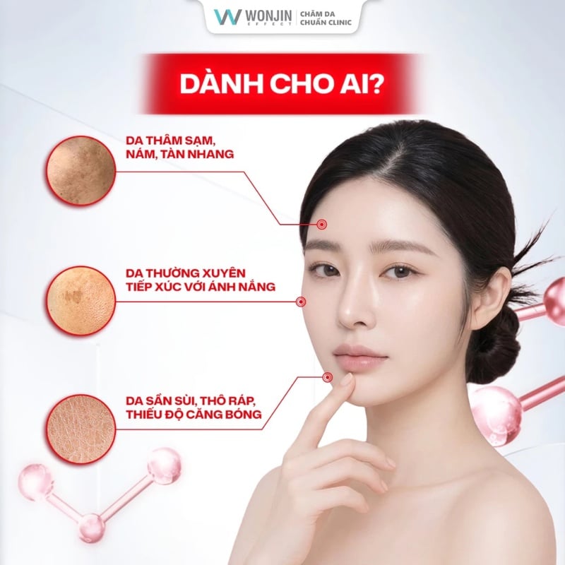 thegioiskinfood.com - Mặt Nạ Hỗ Trợ Dưỡng Sáng Da Wonjin Effect Glutathone Brightening Skin Mask 350g - hộp 30 miếng