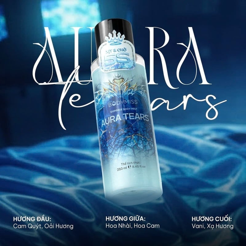 thegioiskinfood.com - Bodymiss Shimmer Body Mist #Aura Tears
