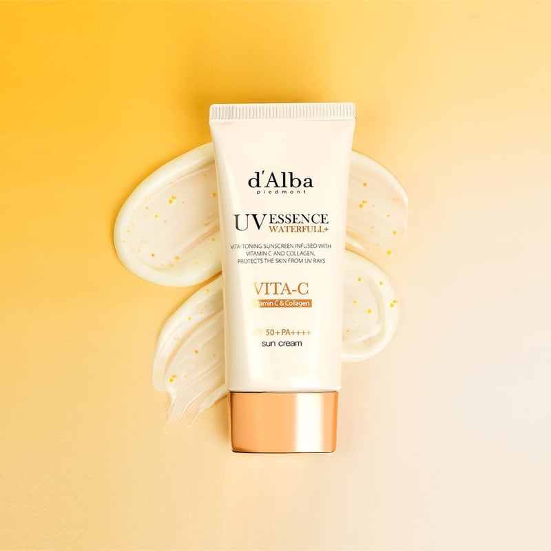 Kem Chống Nắng Hỗ Trợ Dưỡng Sáng, Ngăn Ngừa Lão Hóa da d'Alba Vita Capsule Anti-Aging Sun Cream 50ml