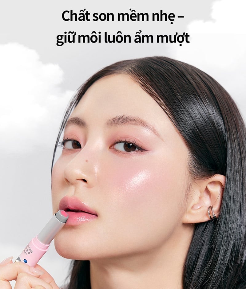 thegioiskinfood.com -  Son Dưỡng Romand Dạng Thỏi Có Màu Thuần Chay Dưỡng Ẩm Mềm Môi Glasting Melting Balm