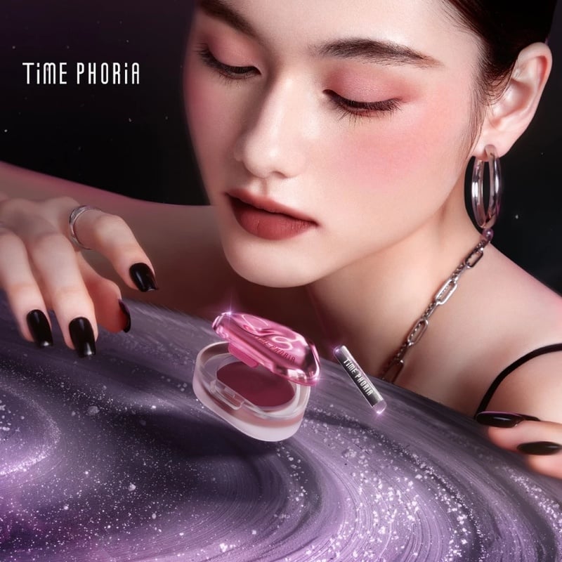 thegioiskinfood.com - Son & Má Hồng Kem Đa Năng Time Phoria Orbita Lip And Cheek Blurring Pot 4g