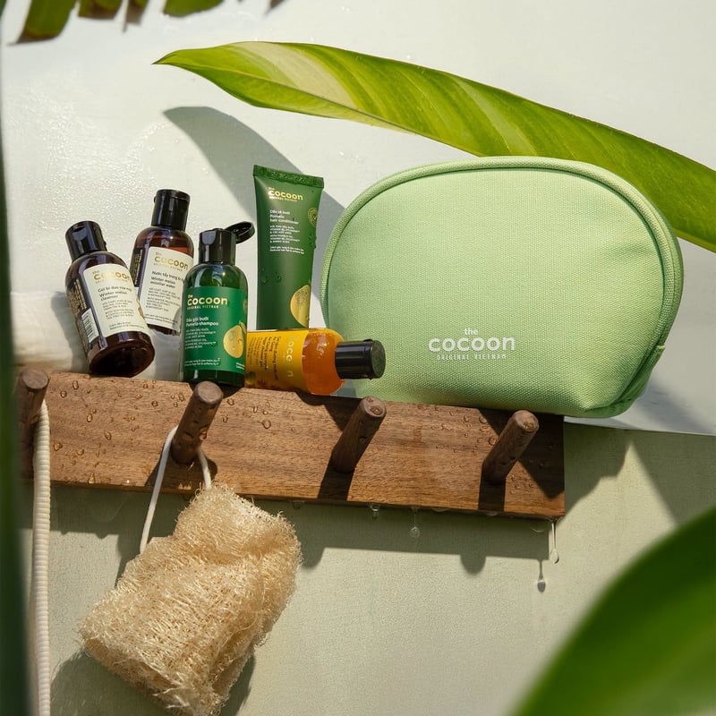 Bộ Chăm Sóc Toàn Diện Cocoon Travel Kit 1: Complete Skincare Set 5pcs