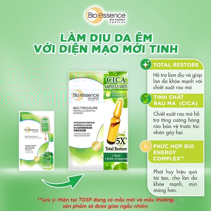 thegioiskinfood.com - Mặt Nạ Bio-essence Dưỡng Da Ẩm Mượt Bio-Treasure Mask 20ml