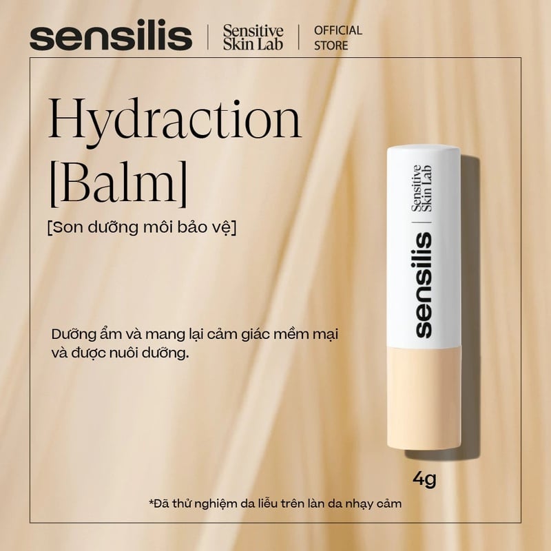 thegioiskinfood.com - Son Dưỡng Môi Sensilis Hydraction [Balm] 4g