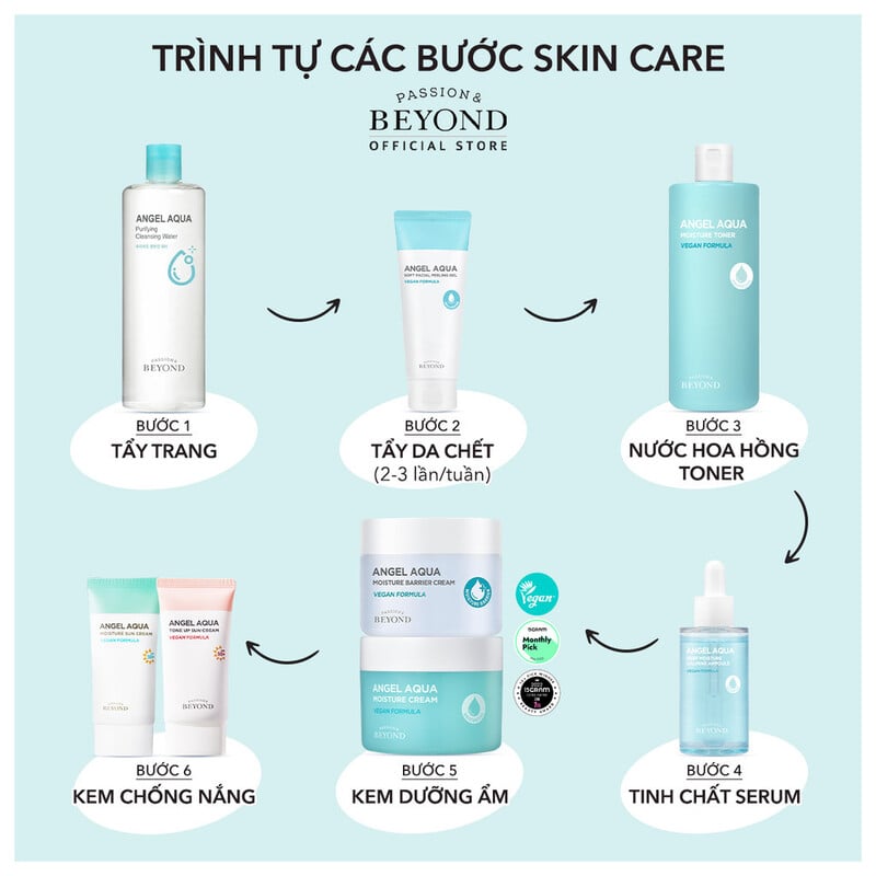 thegioiskinfood.com - Kem Dưỡng Cấp Ẩm Chuyên Sâu Beyond Angel Aqua Moisture Barrier Cream 150ml
