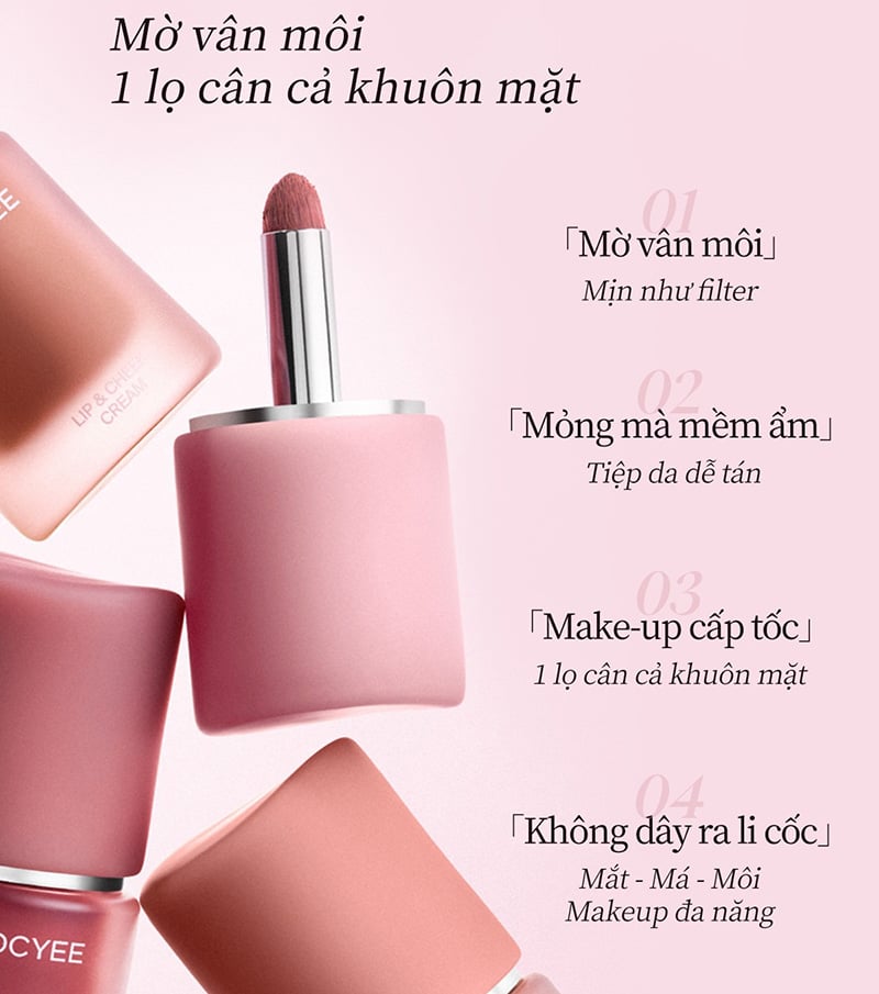 thegioiskinfood.com - Kem Má Hồng & Son Đa Năng Joocyee Multi-Purpose Cream 4.5g