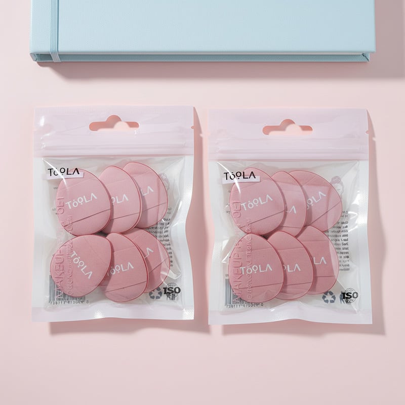 thegioiskinfood.com - Bông Mút Trang Điểm Mini Xỏ Ngón, Che Khuyết Điểm, Tán Má Hồng TOOLA Makeup Puff Set - BT-TLA104