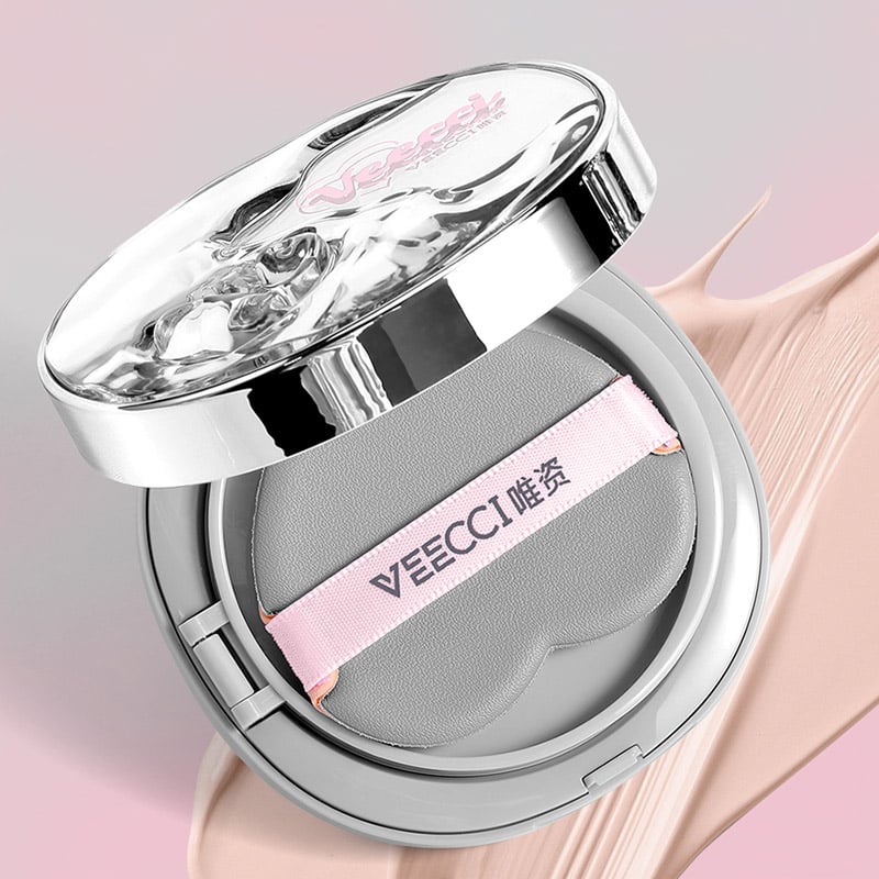 thegioiskinfood.com - Phấn Nước Cấp Ẩm, Kiềm Dầu, Lâu Trôi VEECCI Essence Lock Makeup Mesh Cushion Cream 10g