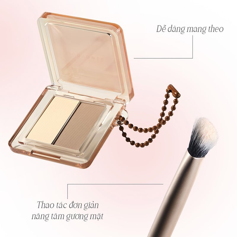 thegioiskinfood.com - Phấn Bắt Sáng Và Tạo Khối Judydoll Highlight & Contour