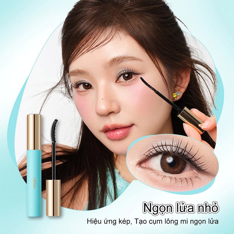 thegioiskinfood.com - Mascara Định Hình Mi UKISS Little Flame Eyelash Primer #01 Màu Đen 5g