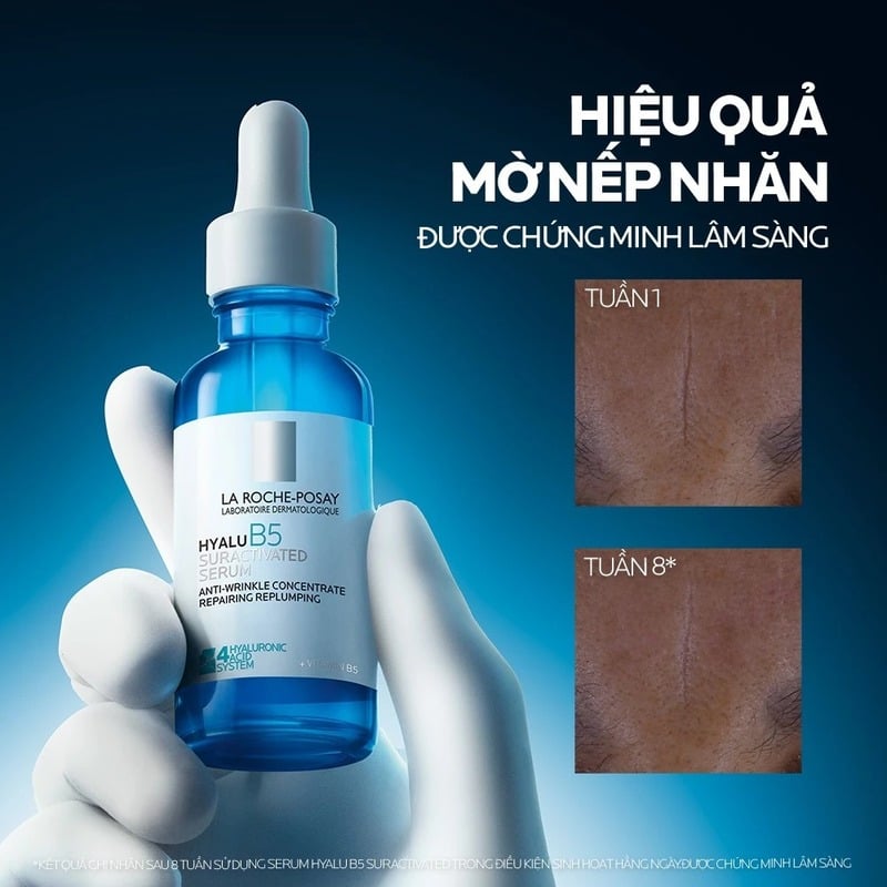 thegioiskinfood.com - Serum La Roche-Posay Dưỡng Ẩm & Hỗ Trợ Cải Thiện Nếp Nhăn Hyalu B5 Suractivated Serum 30ml