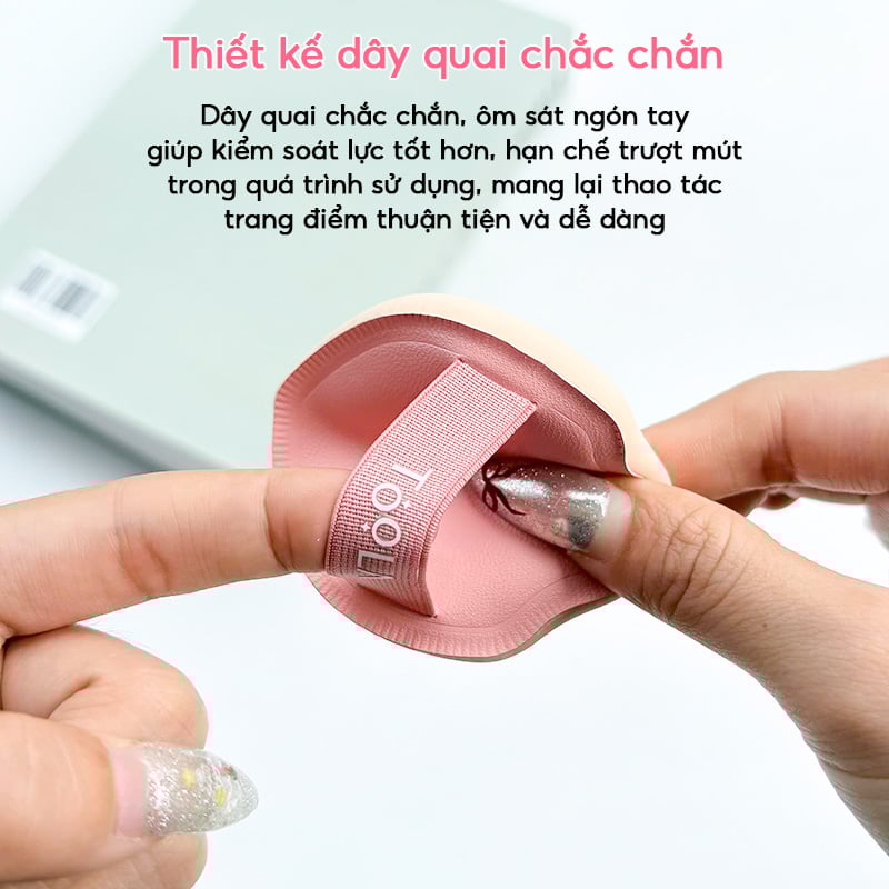 Bông Mút Trang Điểm Tán Nền&nbsp;Mềm Mịn TOOLA Makeup Puff