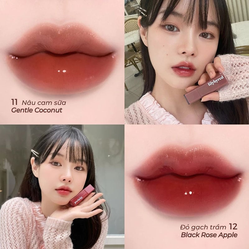 thegioiskinfood.com - Son Kem Bóng Lì Lilybyred Bloody Liar Coating Tint