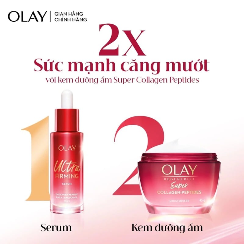 thegioiskinfood.com - Serum Hỗ Trợ Dưỡng Da Săn Chắc Mịn Màng Olay Regenerist Ultra Firming Serum 30ml