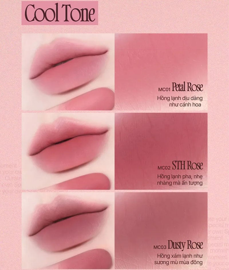 thegioiskinfood.com - Son Tint Bền Màu fwee Rose Obsession Stay-Fit Tint