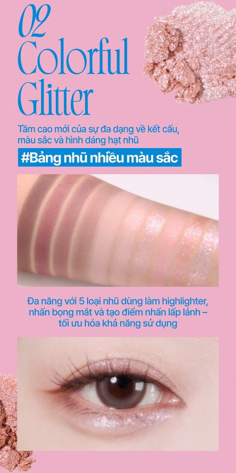 thegioiskinfood.com - Bảng Phấn Mắt 15 Ô Fwee More Mood Eyeshadow Palette 12g
