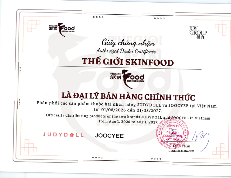Thế Giới Skinfood - Đại lý phân phối chính hãng các sản phẩm JULYDOLL tại Việt Nam