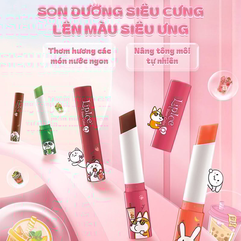 thegioiskinfood.com - Son Dưỡng Môi LipIce Mềm Mại Môi Sheer Color Q 2.4g