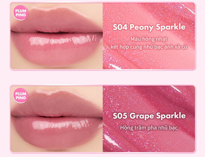 thegioiskinfood.com - Mini Romand Glasting Color Gloss
