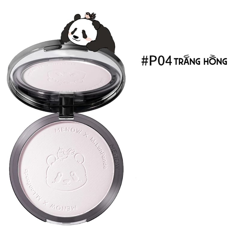thegioiskinfood.com - Phấn Phủ MENOW x MENGLAN PANDA Dạng Nén Velvet Mist Complexion Power 21g