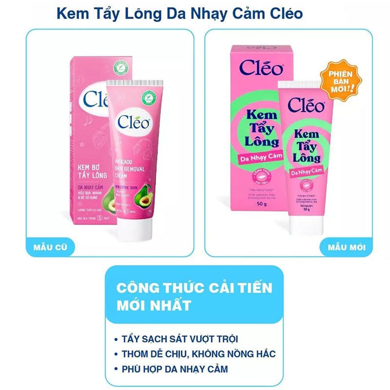 thegioiskinfood.com - Kem Tẩy Lông CLEO Hair Removal Cream