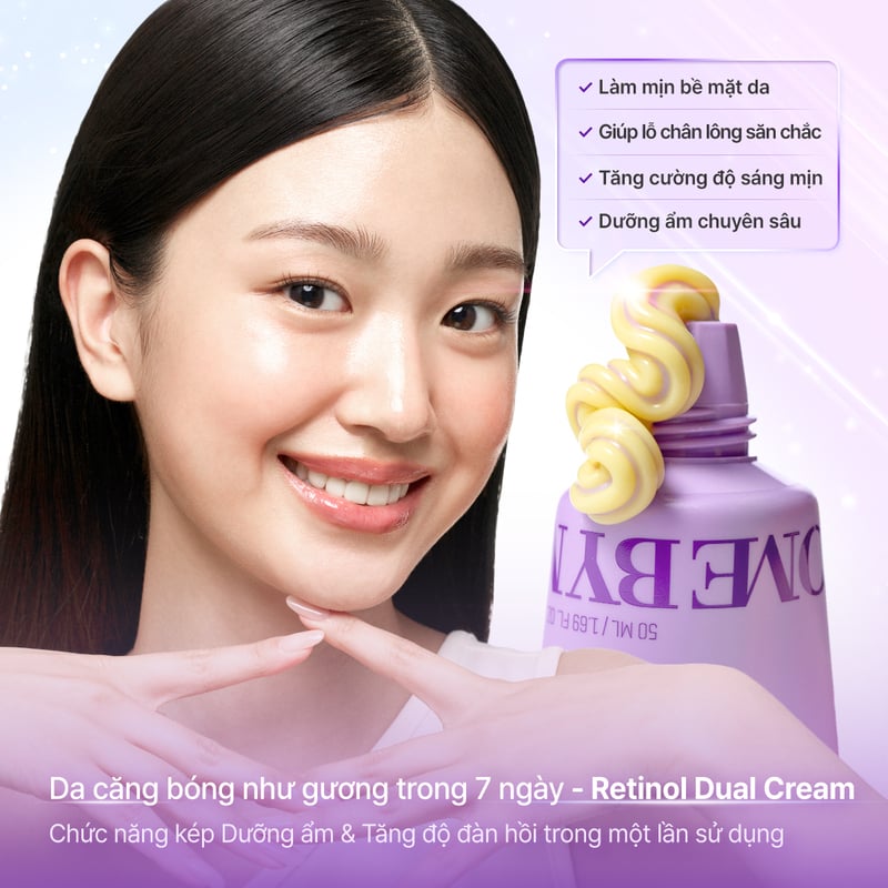 Kem Dưỡng Some By Mi Retinol Bakuchiol Dual Cream 50ml