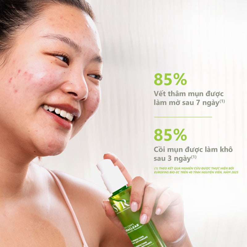 thegioiskinfood.com - Xịt Hỗ Trợ Giảm Mụn Lưng & Cơ Thể, Mờ Thâm Mụn SVR Sebiaclear Spray Corps 150ml