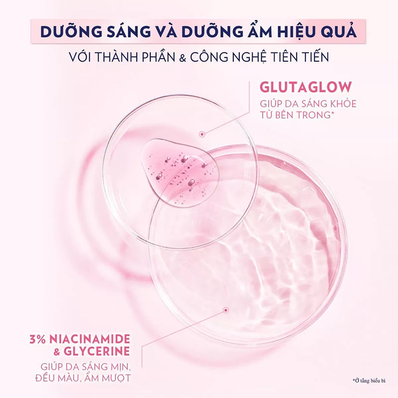 thegioiskinfood.com - Kem Dưỡng Sáng Da Nâng Tông&nbsp;Vaseline Healthy Bright Radiant Cream SPF30 PA++ 150g (chai hồng)