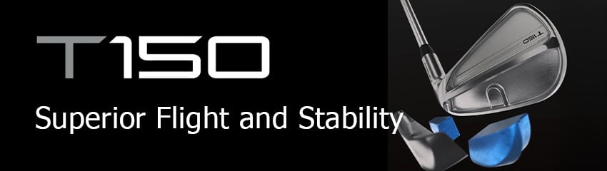 Công nghệ Superior Flight and Stability của Bộ Gậy Sắt T150 FORGED IV 2025 | Titleist