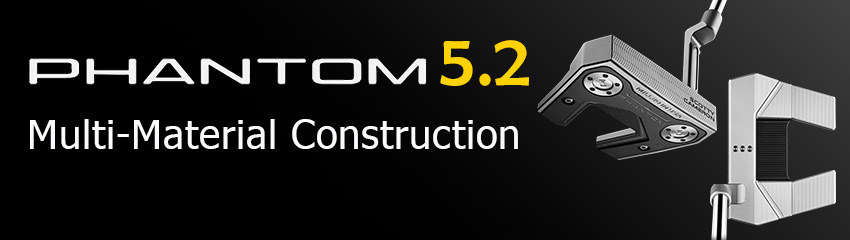 Công nghệ Multi-Material Construction của Gậy Putter PHANTOM 5.2 RIGHT HAND 2025 | Titleist