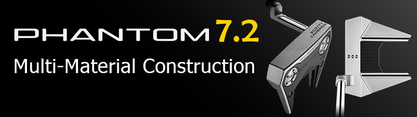 Công nghệ Multi-Material Construction của Gậy Putter PHANTOM 7.2 RIGHT HAND 2025 | Titleist