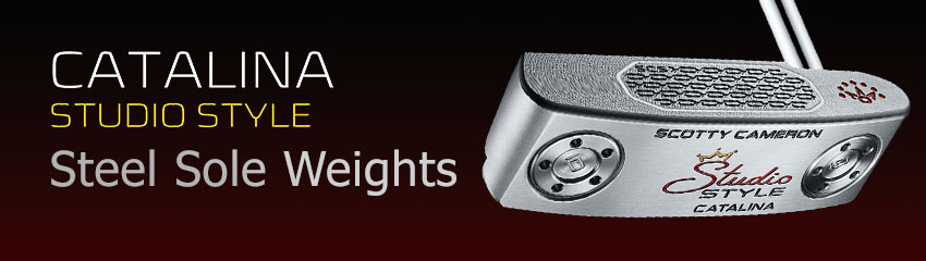 Công nghệ Customizable Stainless Steel Sole Weights của Gậy Putter SS CATALINA 2025 | Titleist