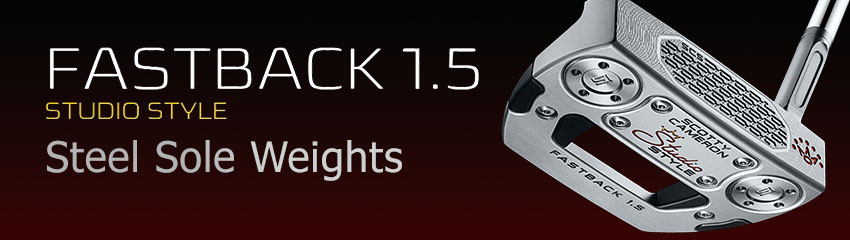 Công nghệ Customizable Stainless Steel Sole Weights của Gậy Putter SS FASTBACK 1.5 2025 | Titleist