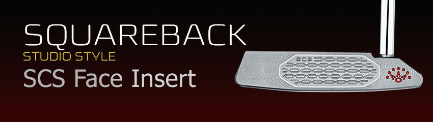 Công nghệ Studio Carbon Steel Face Insert của Gậy Putter SS SQUAREBACK RIGHT HAND 2025 | Titleist