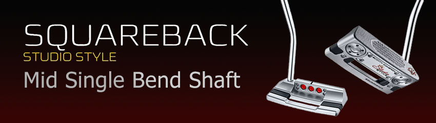 Công nghệ Mid Single-Bend Shaft của Gậy Putter SS SQUAREBACK RIGHT HAND 2025 | Titleist